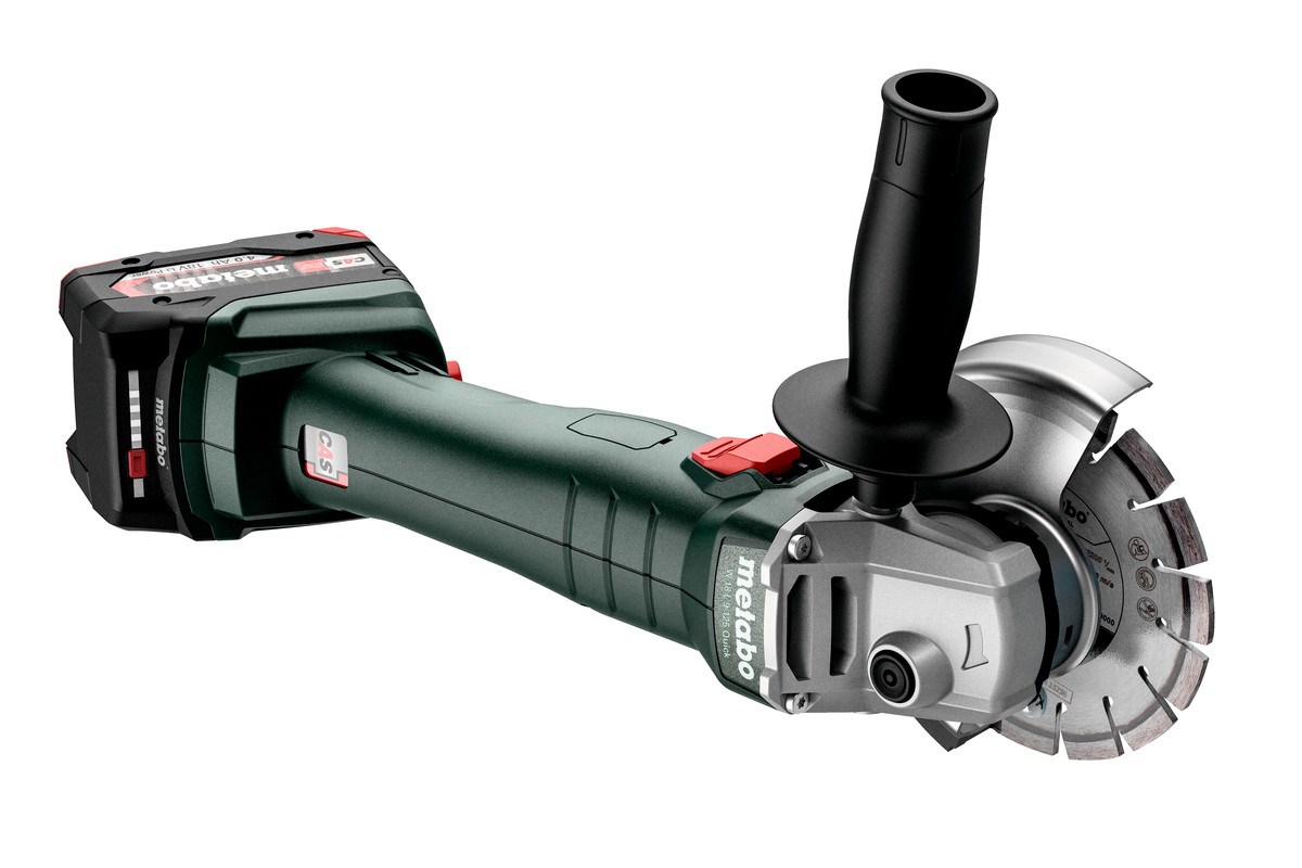 Akumulatorska kutna brusilica METABO W 18 L 9-125 Quick (3x 4.0Ah, metaBOX)-2