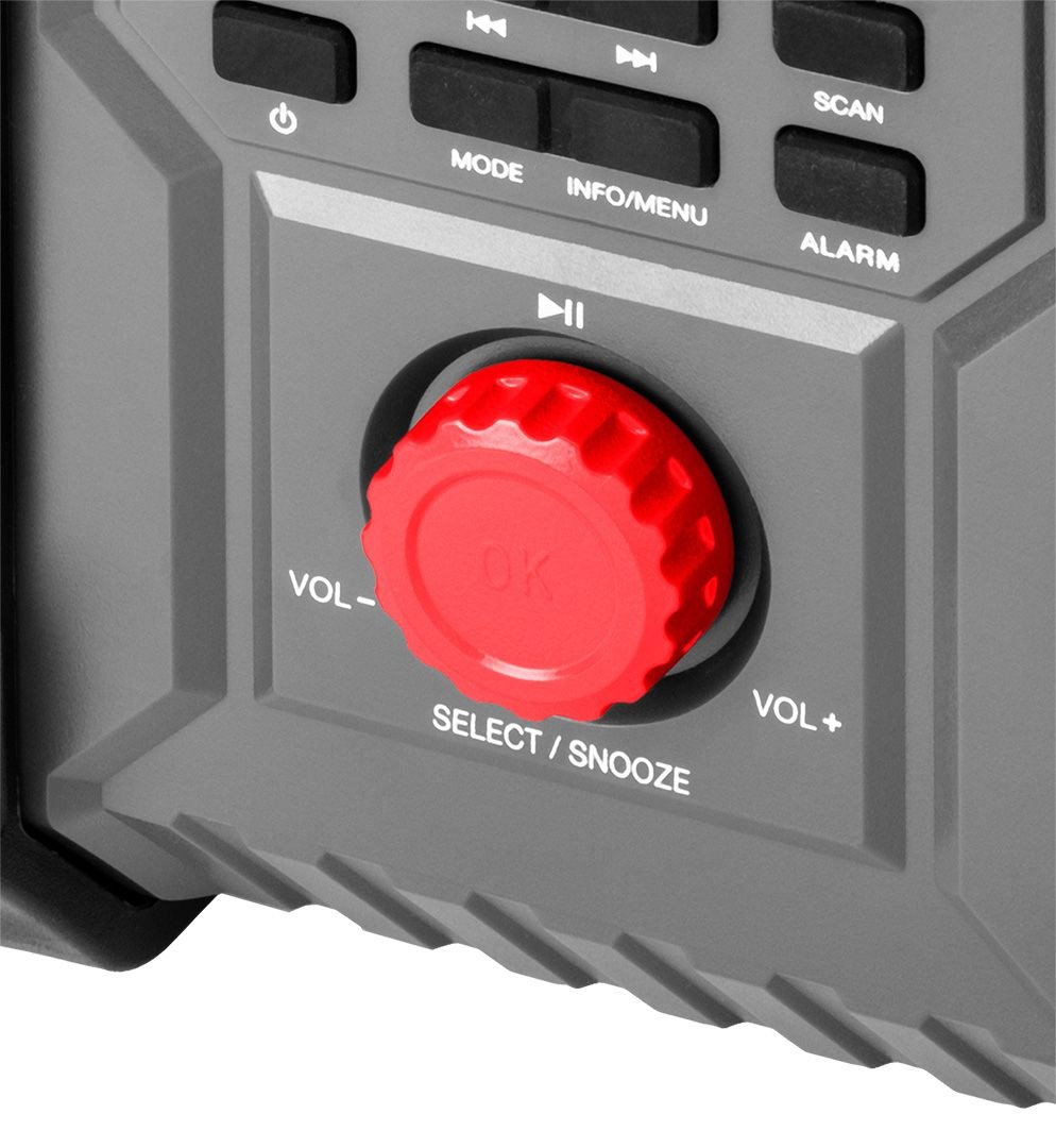 Građevinski radio GRAPHITE Energy+ (18V, bez baterije)-5