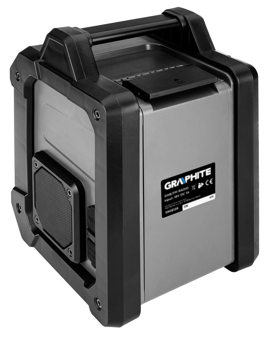 Građevinski radio GRAPHITE Energy+ (18V, bez baterije)-2