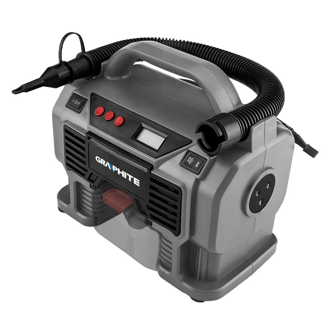Kompresor GRAPHITE Energy+ (18V, bez akumulatora)