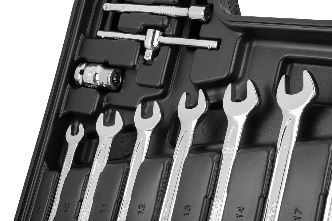Set nasadnih ključeva NEO TOOLS Energy+ ECO (1/2", 1/4", 82 kom.)-1