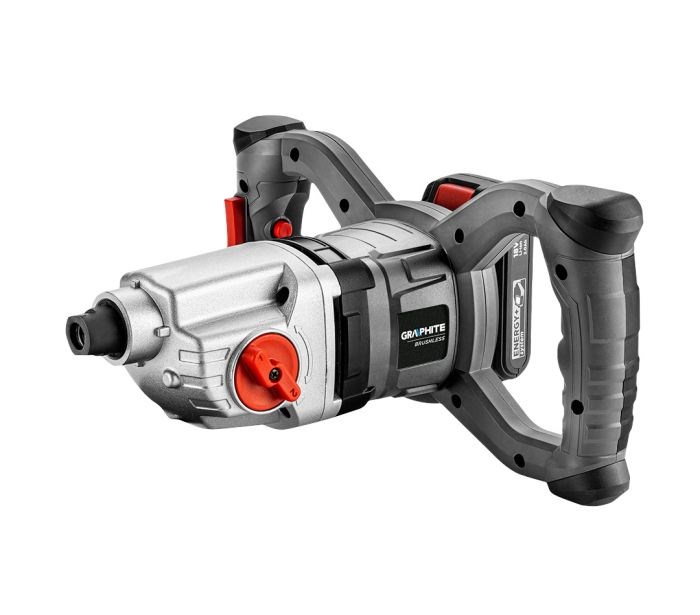 Akumulatorska mješalica GRAPHITE Energy+ (18V Brushless, brzina: I: 250-400 min-1, II: 350-650 min-1)-11