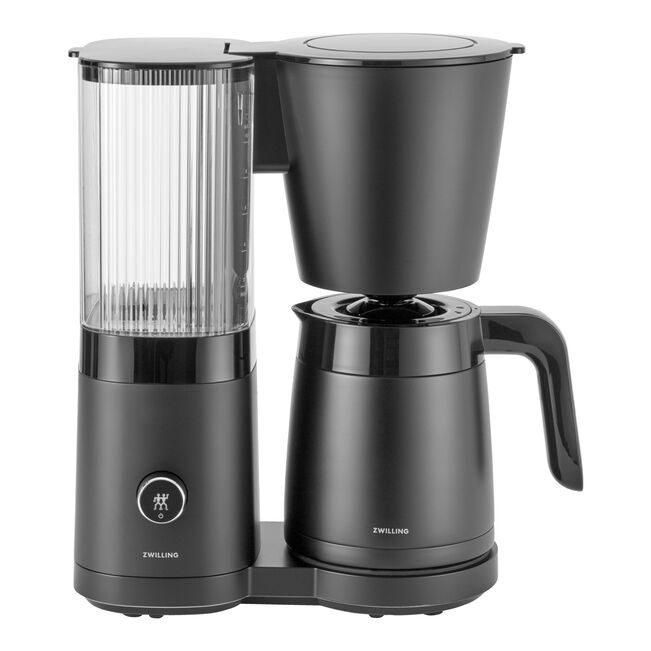 Aparat za kavu Zwilling Enfinigy s termo vrčem (10 šalica, 1,25 L, 1860 W), crni-1