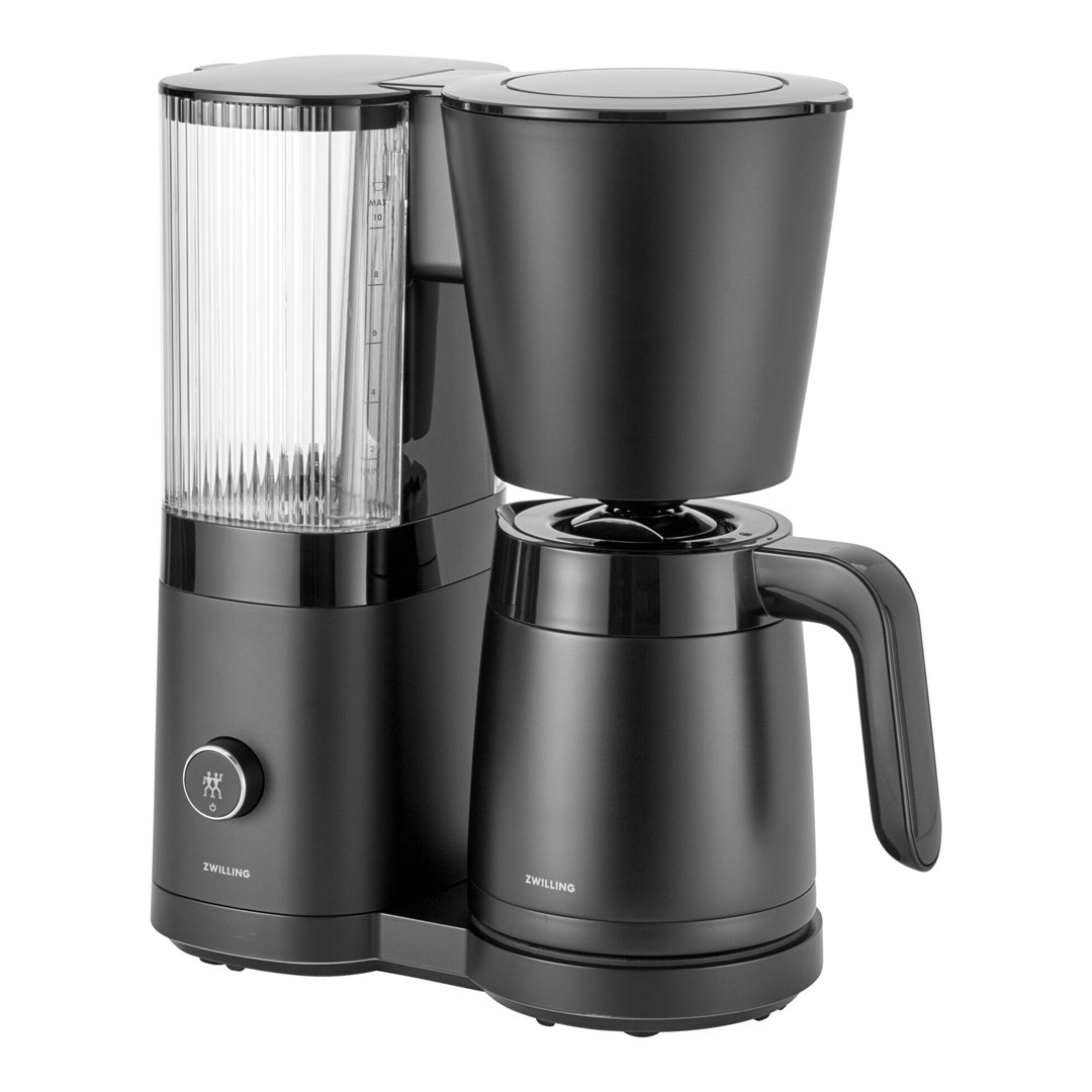 Aparat za kavu Zwilling Enfinigy s termo vrčem (10 šalica, 1,25 L, 1860 W), crni-0