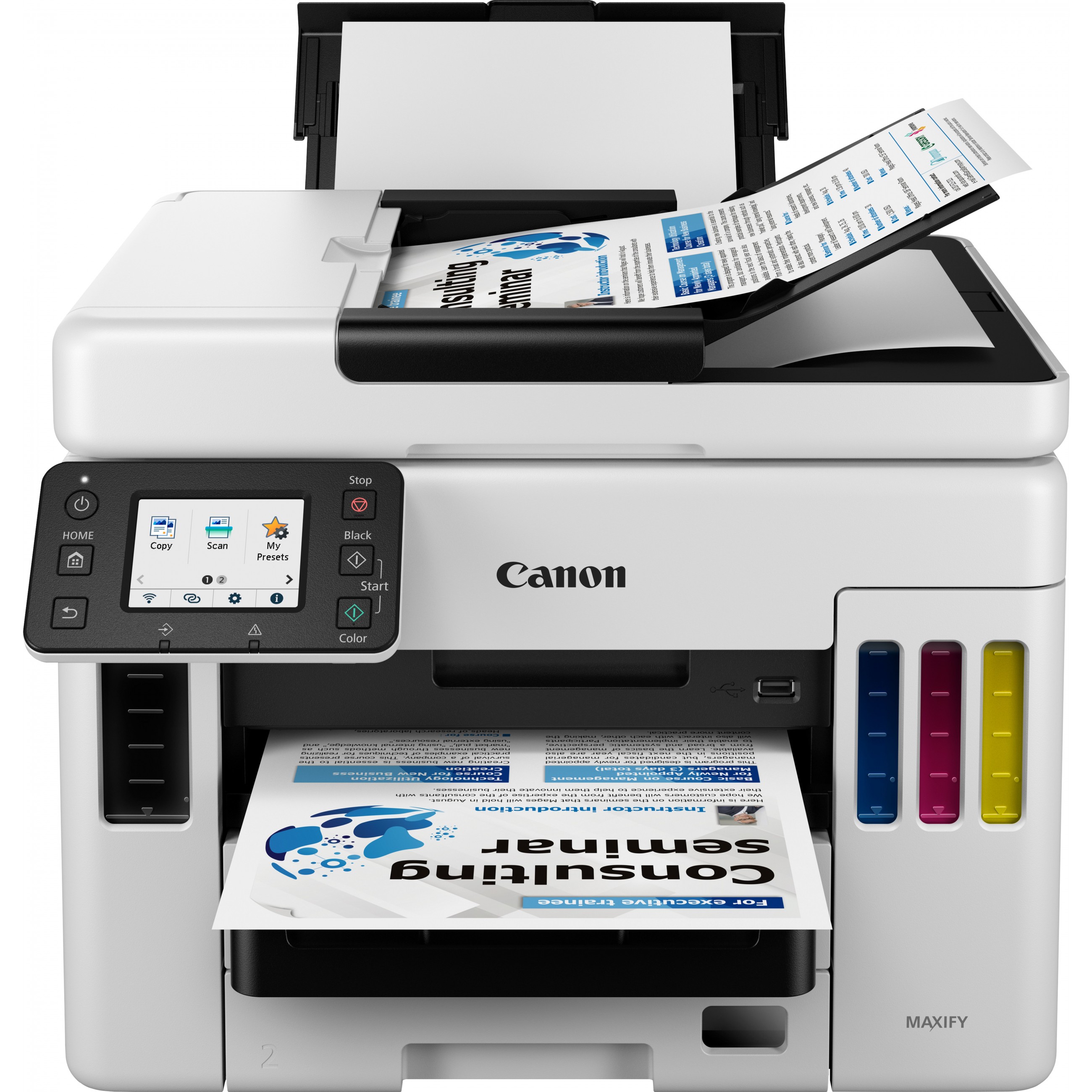Multifunkcijski uređaj CANON MAXIFY GX7050 4-u-1 (A4, 600 x 1200 DPI, 24 ppm, 15.5 ppm, crna)-9