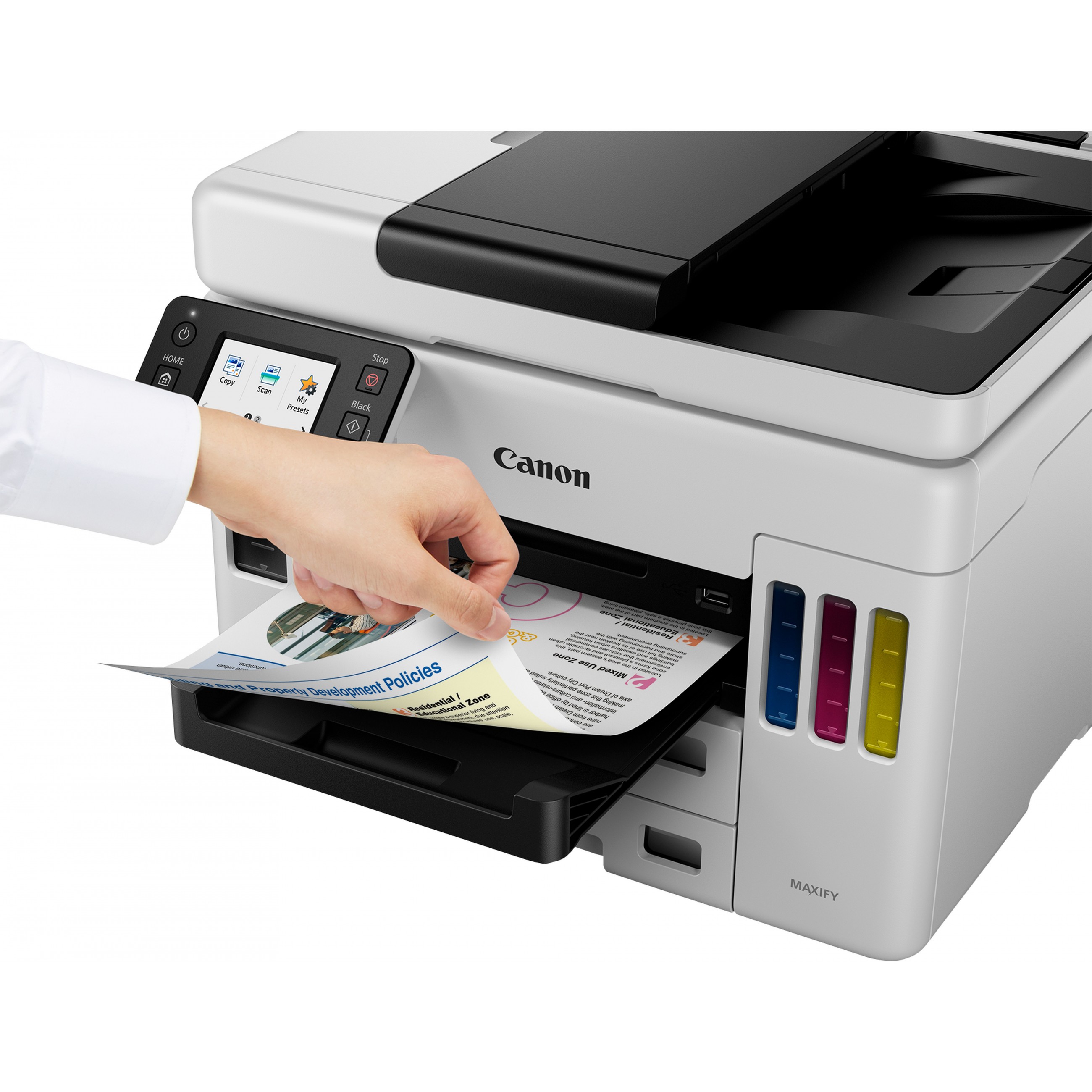 Multifunkcijski uređaj CANON MAXIFY GX7050 4-u-1 (A4, 600 x 1200 DPI, 24 ppm, 15.5 ppm, crna)-11
