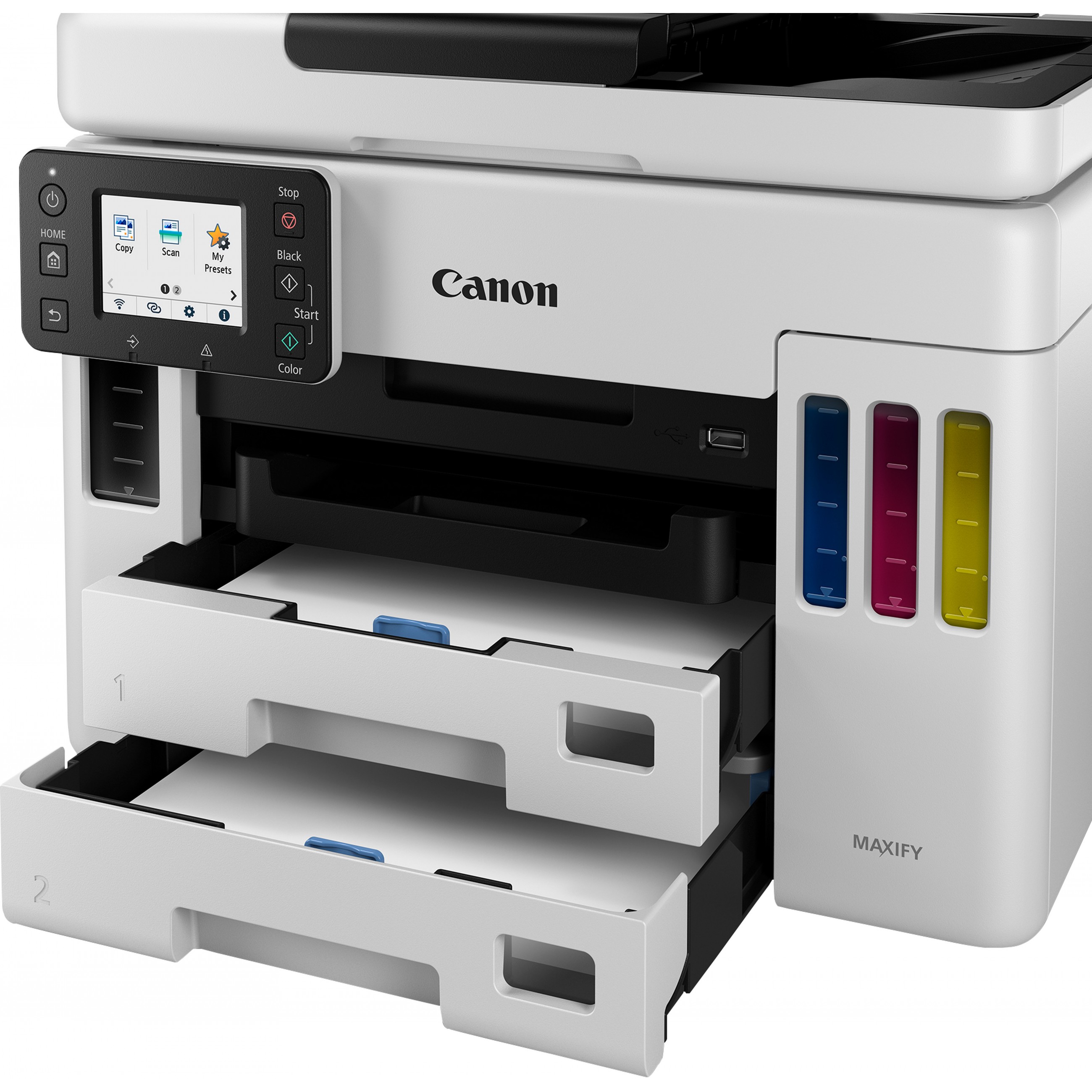 Multifunkcijski uređaj CANON MAXIFY GX7050 4-u-1 (A4, 600 x 1200 DPI, 24 ppm, 15.5 ppm, crna)-12
