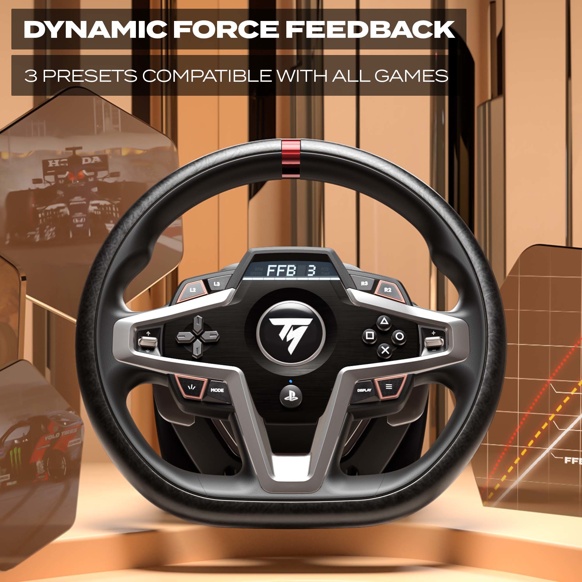 Volan THRUSTMASTER T248P FF Wheel (za PS5/PC, žičani, crni)-7