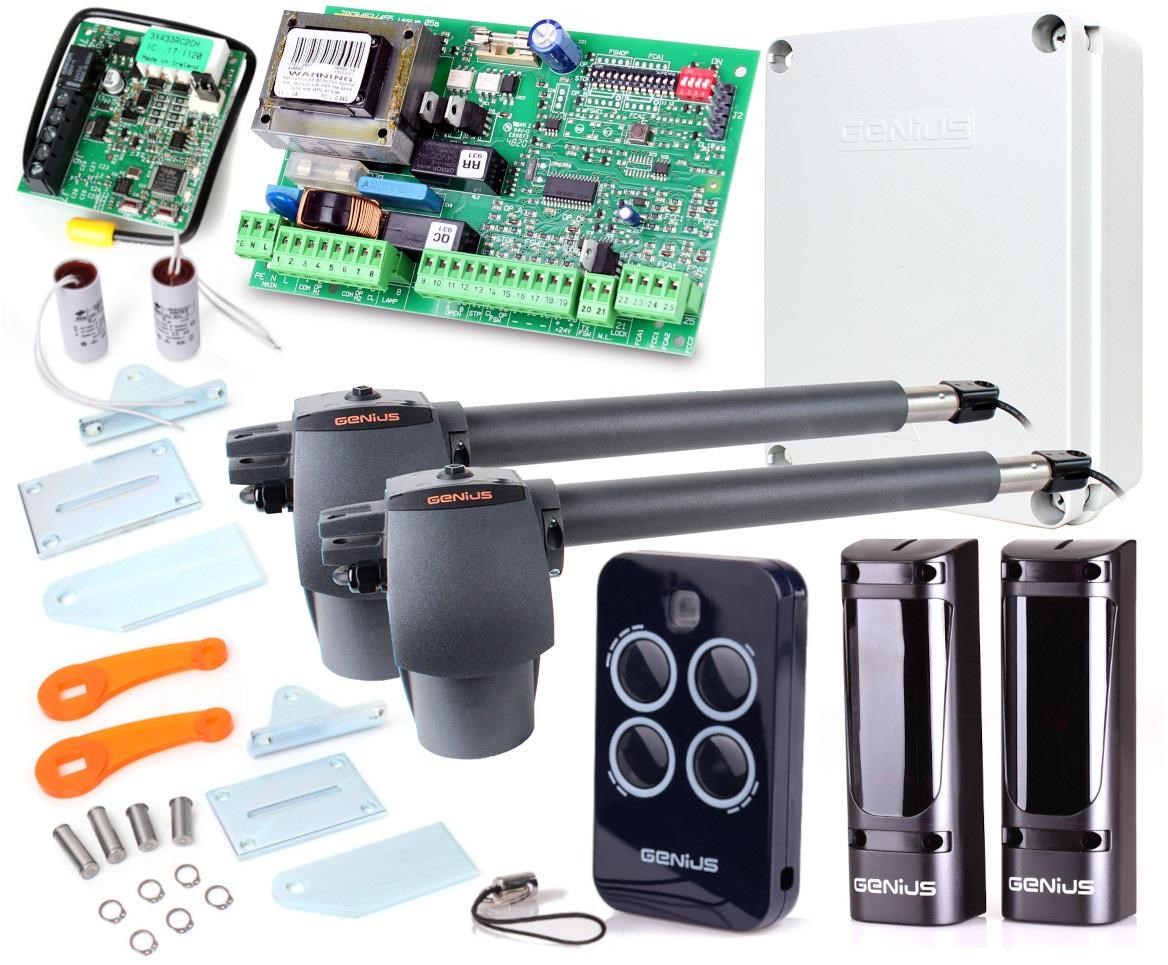 Komplet za dvostrana vrata GENIUS G-BAT 400 (za vrata do 8 metara)-0