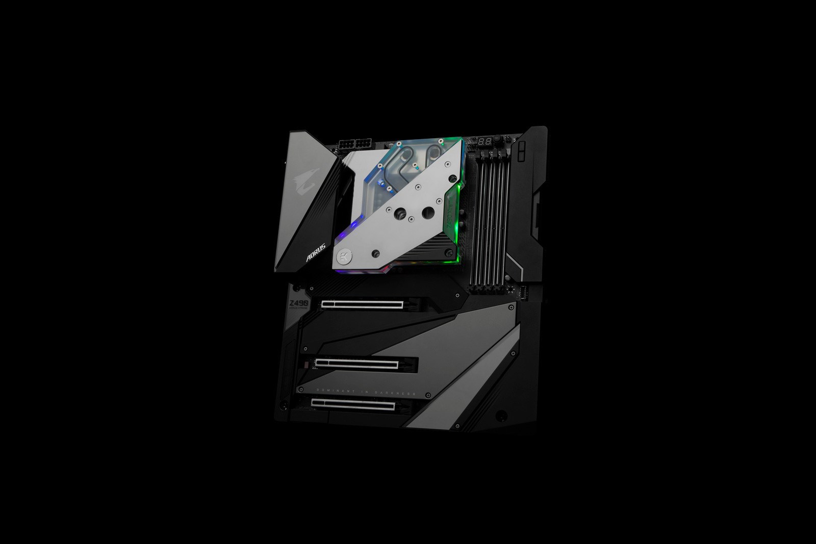 EK Water Blocks EK-Quantum Momentum AORUS Z490 Xtreme D-RGB - Acrylic-8