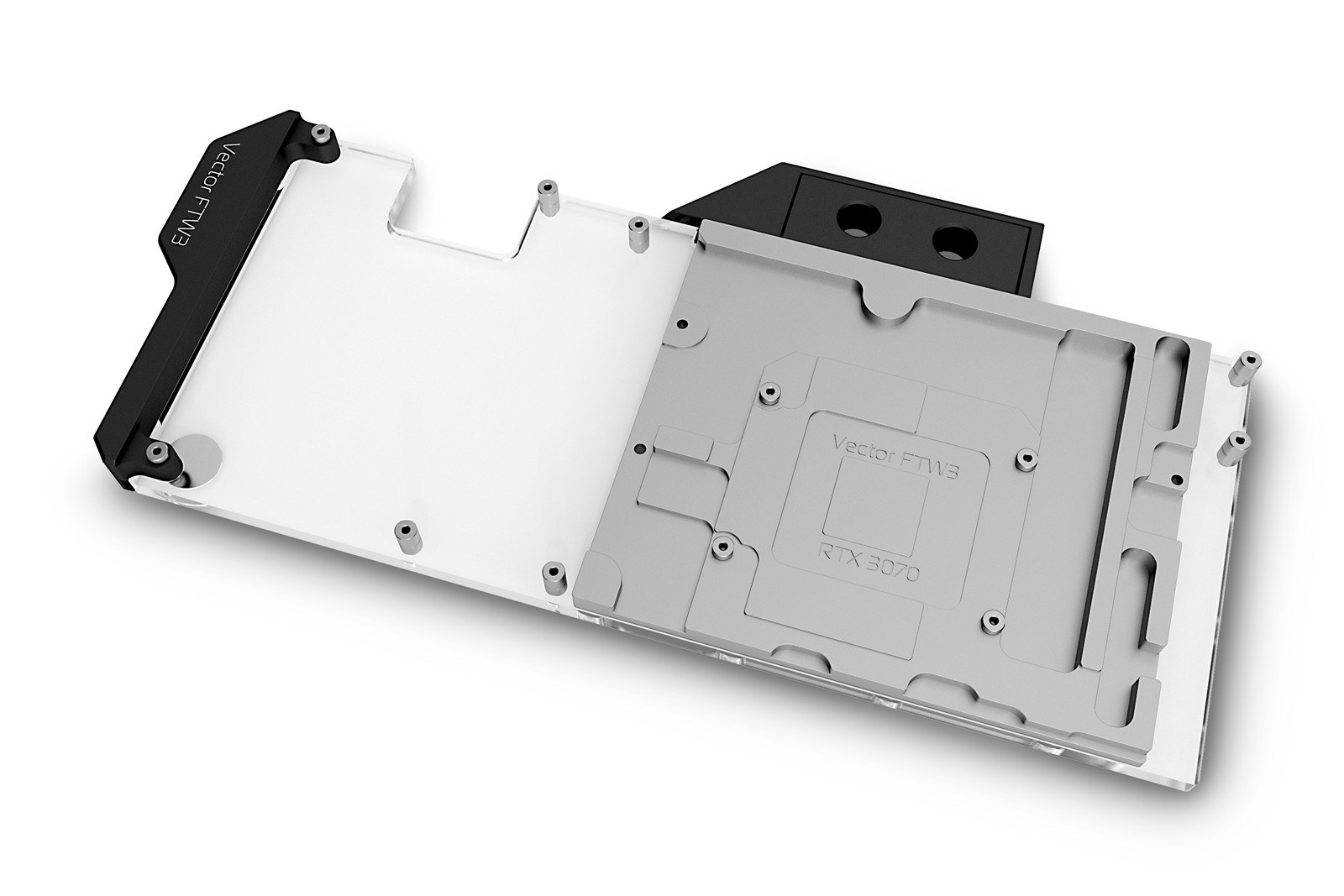 EK Water Blocks EK-Quantum Vector FTW3 RTX 3070 D-RGB - Nickel + Acrylic (D-RGB osvjetljenje, Nickel + Acrylic materijal)-3