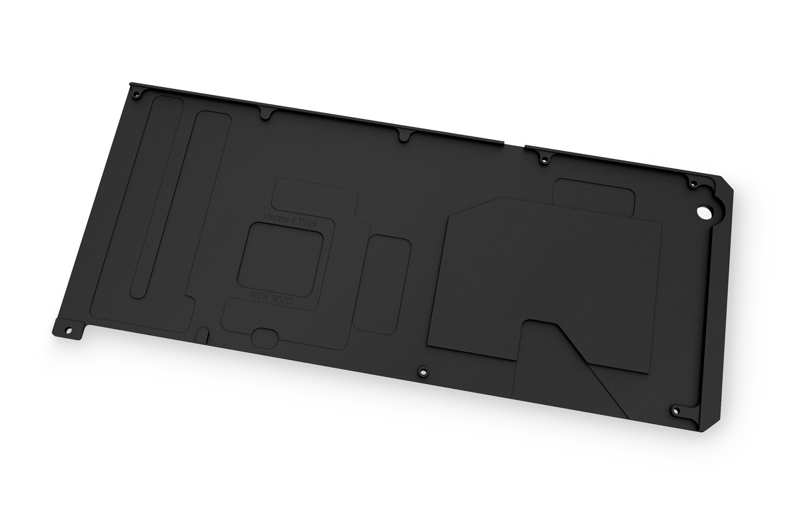 EK Water Blocks EK-Quantum Vector FTW3 RTX 3070 Backplate - Crna-3