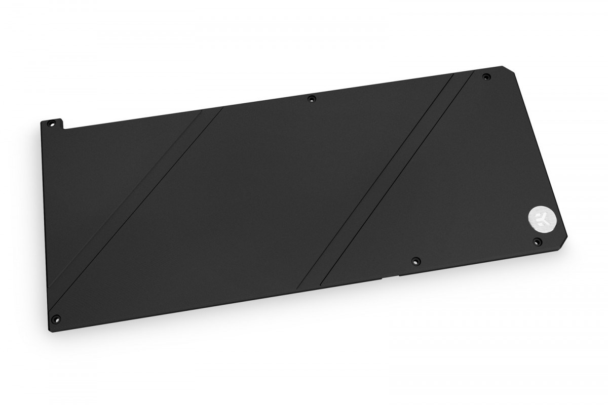 EK Water Blocks EK-Quantum Vector FTW3 RTX 3070 Backplate - Crna-0