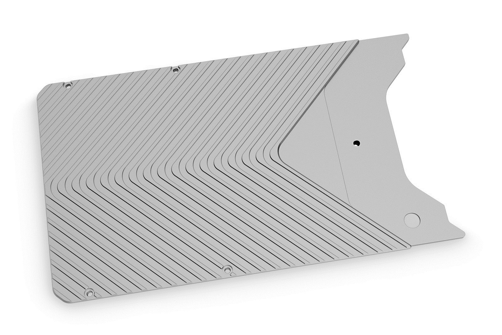 EK Water Blocks EK-Quantum Vector FE RTX 3090 Backplate - srebrna-4