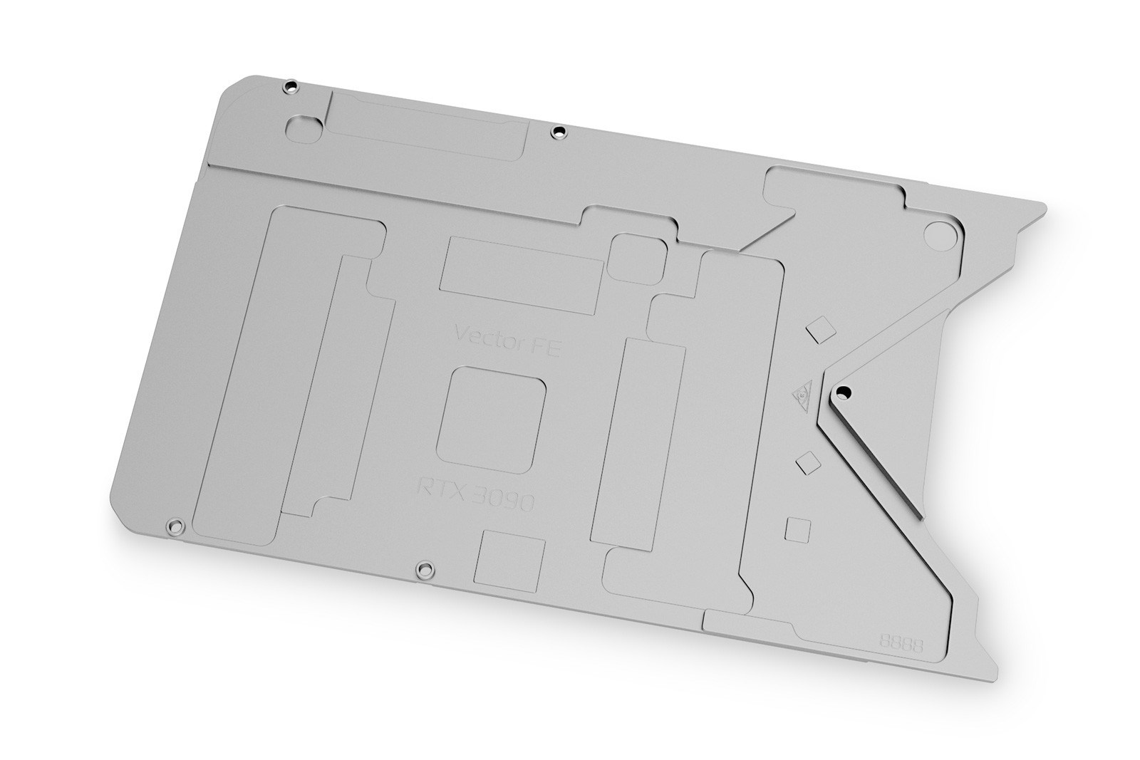 EK Water Blocks EK-Quantum Vector FE RTX 3090 Backplate - srebrna-1