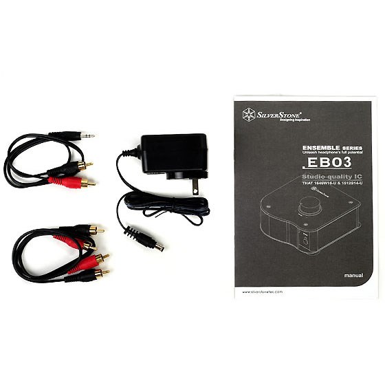 POJAČALO ZA SLUŠALICE SILVERSTONE SST-EB03S Ensemble (srebrno)-9