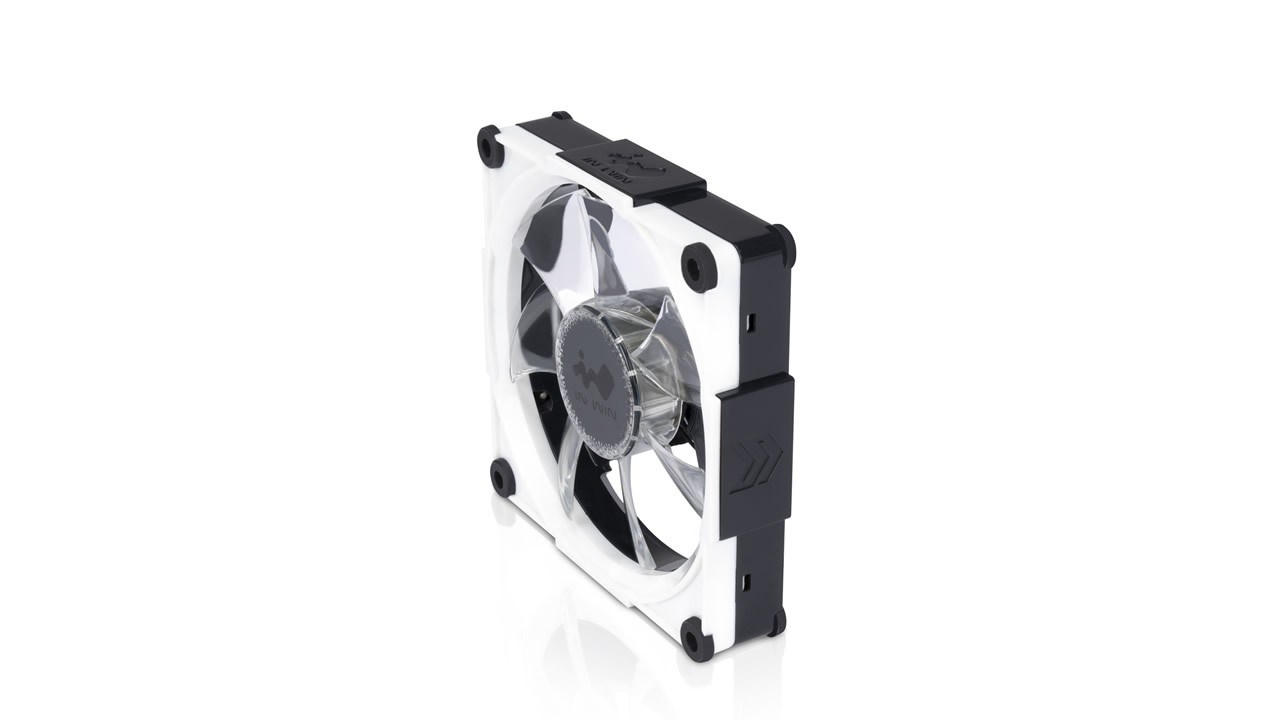 Ventilatori IN WIN Aurora (RGB-LED, 120mm, set od 3, crno/bijeli)-1