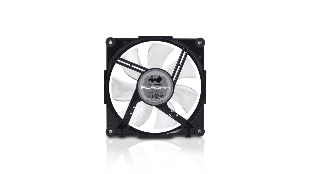 Ventilatori IN WIN Aurora (RGB-LED, 120mm, set od 3, crno/bijeli)-4