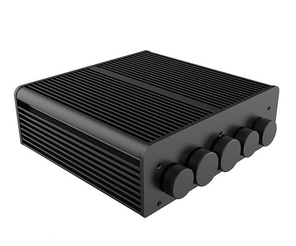 Kućište za računalo AKASA Fanless Pascal PX IP65 UCFF (Intel NUC, vodootporno) - Crno-1
