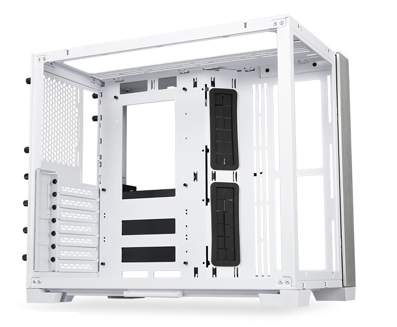 Srednje kućište LIAN LI O11 Dynamic Mini Snow Edition (bijelo, kaljeno staklo)-0