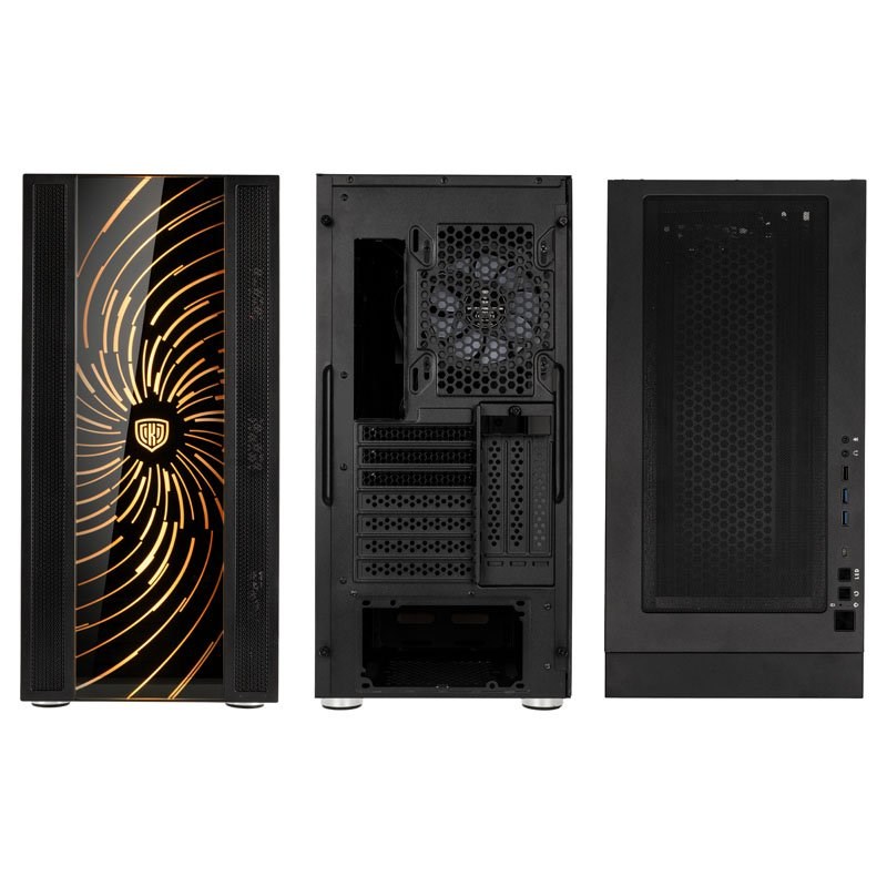 Računalno kućište KOLINK Unity Adapt ARGB Mid-tower - crno-5