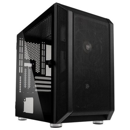 Kućište KOLINK Citadel Mesh (Micro-ATX, crno, s prozorom)-0