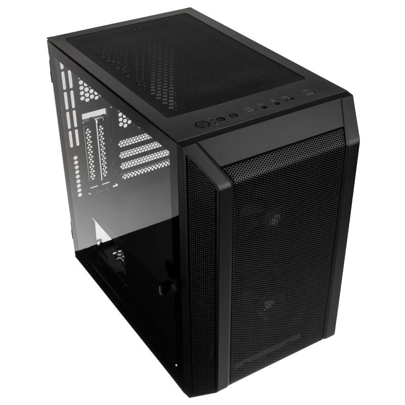 Kućište KOLINK Citadel Mesh (Micro-ATX, crno, s prozorom)-1