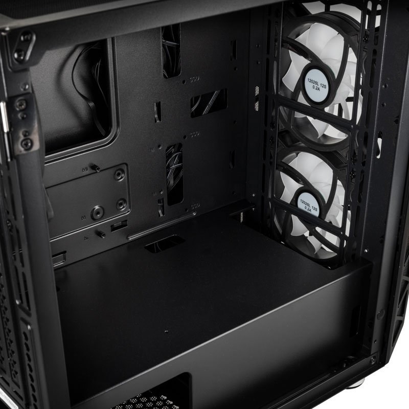 Kolink Citadel Glass SE ARGB Micro-ATX Case - black-7