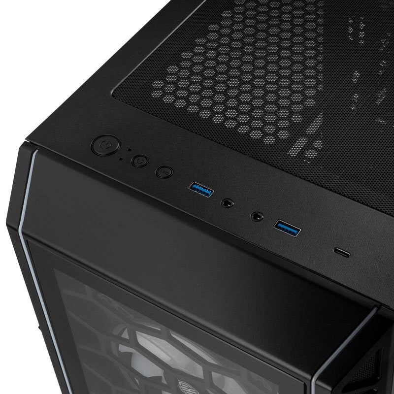 Kolink Citadel Glass SE ARGB Micro-ATX Case - black-5