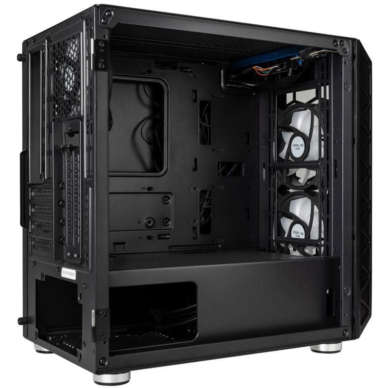 Kolink Citadel Glass SE ARGB Micro-ATX Case - black-8