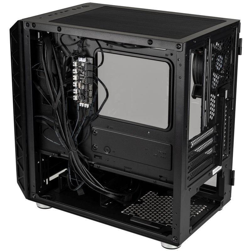 Kolink Citadel Glass SE ARGB Micro-ATX Case - black-9
