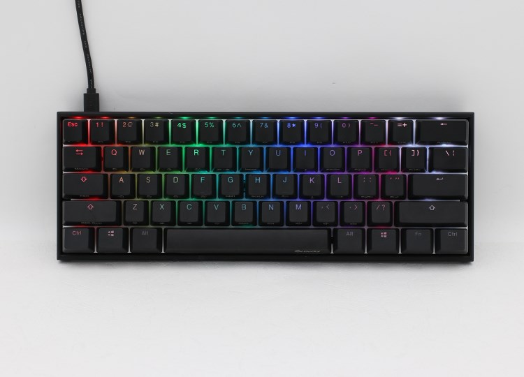 Gaming tipkovnica DUCKY Mecha Mini (MX-Red, RGB-LED, crna)-2