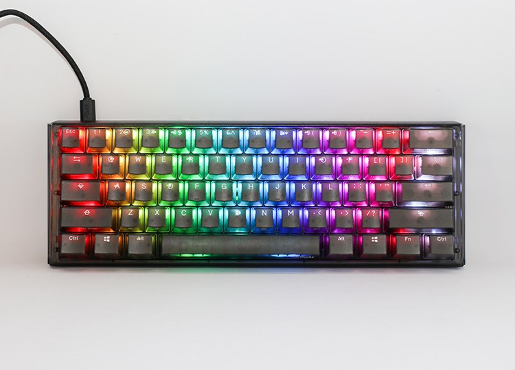 Gaming tipkovnica DUCKY One 3 Aura Black Mini (RGB LED, MX-Brown)-9