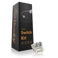 Mehanički prekidači Ducky Gateron G Pro Silver (3-pin, linearni, MX-Stem, 45g, 110 komada)-0