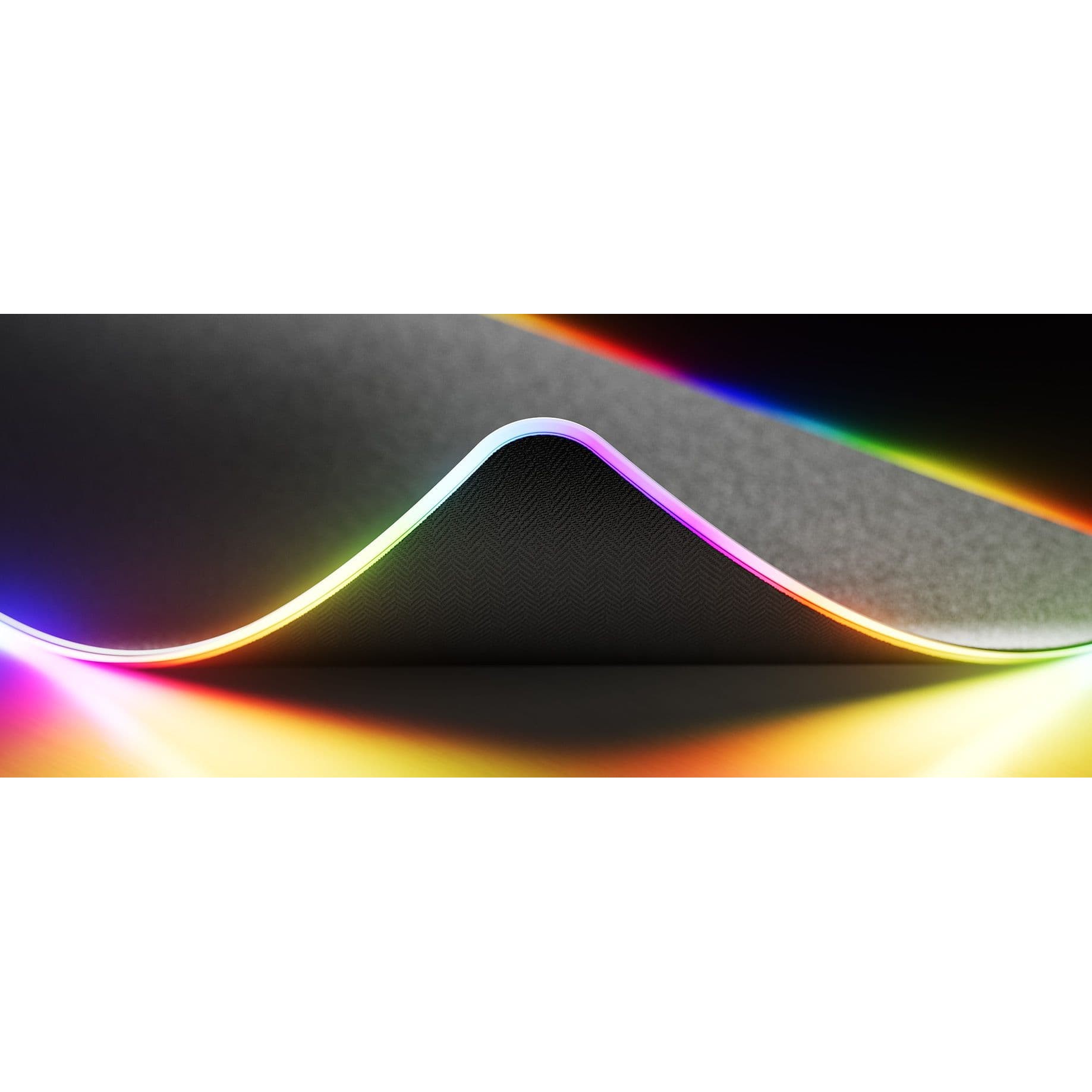 Hyte CNVS Intense Play Mat qRGB Gaming Mouse Pad - Black-7