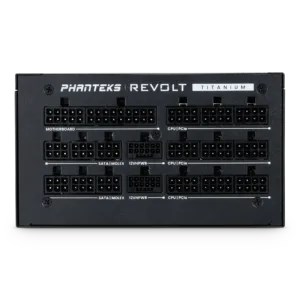 Napajanje PHANTEKS Revolt (1600W, 80+ Titanium, ATX 3.0, PCIe 5.0, modularno, crno)-3