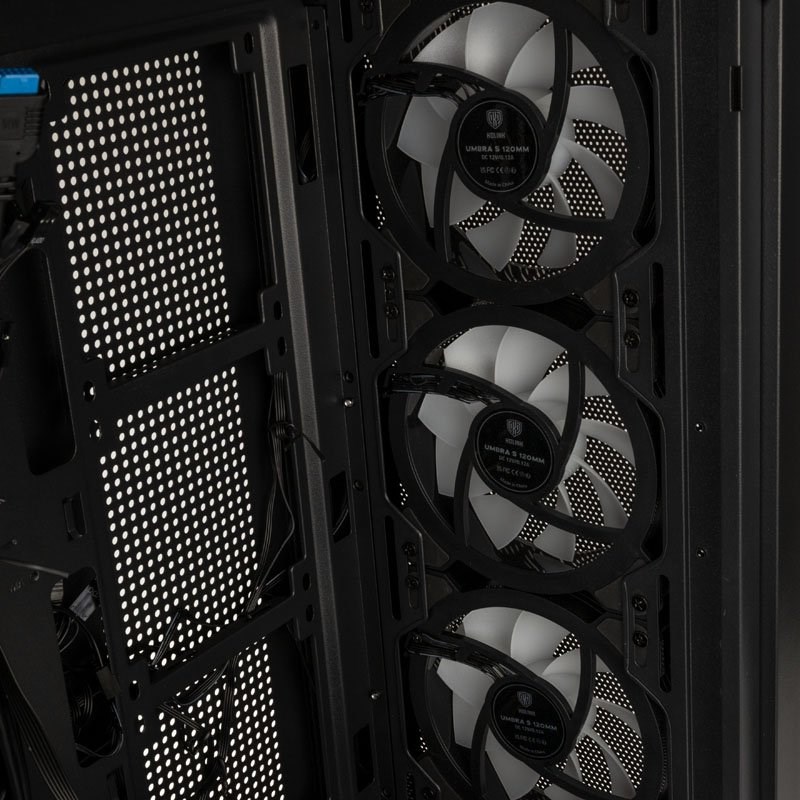Računalno kućište KOLINK Unity Meshbay ARGB Midi-Tower (Tempered Glass, crna boja)-5