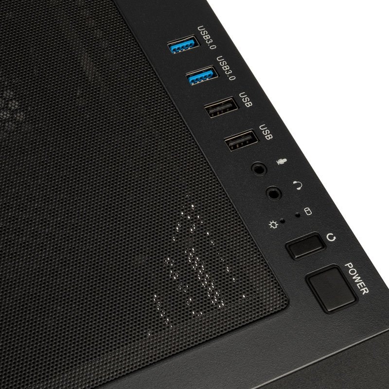Računalno kućište KOLINK Unity Meshbay ARGB Midi-Tower (Tempered Glass, crna boja)-2