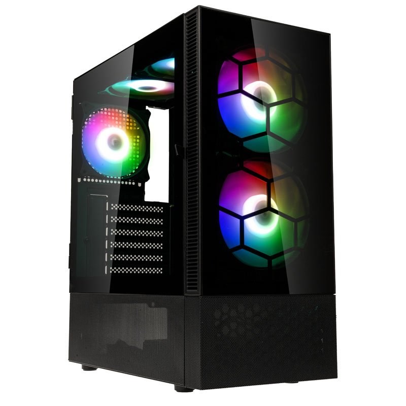 Kućište za računalo KOLINK Observatory MX Glass ARGB Midi Tower - crno-6