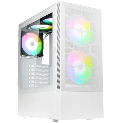 Kućište za računalo KOLINK Observatory MX Mesh ARGB Midi Tower - bijelo