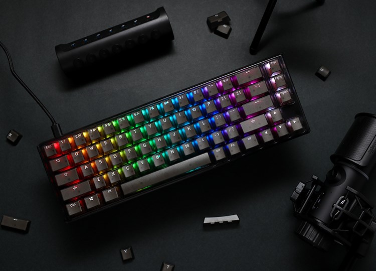 Gaming tipkovnica DUCKY One 3 Aura Black SF (RGB LED, Kailh Jellyfish Y, US)-1
