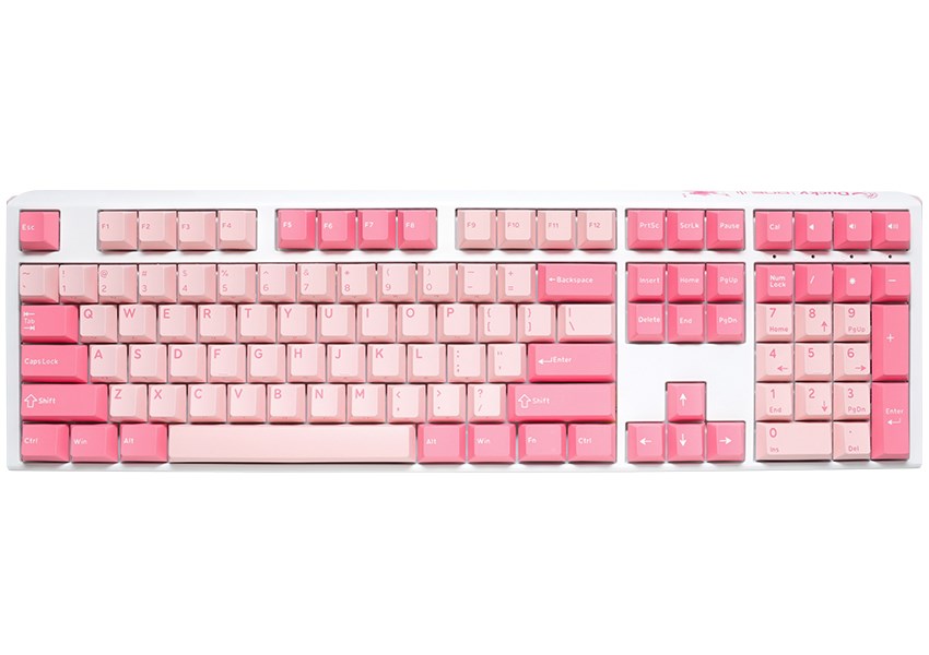 Gaming tipkovnica DUCKY One 3 Gossamer Pink - MX-Black Clear Top (US)-6