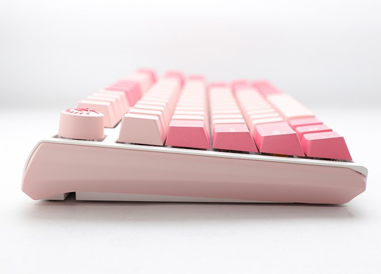 Gaming tipkovnica DUCKY One 3 Gossamer TKL Pink - MX-Black Clear Top (US)-8