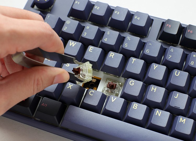Gaming tipkovnica DUCKY One 3 Cosmic Blue (RGB LED, MX-Red, US layout)-9