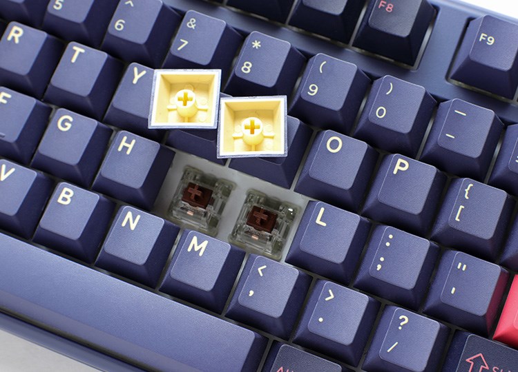 Gaming tipkovnica DUCKY One 3 Cosmic Blue (RGB LED, MX-Red, US layout)-6