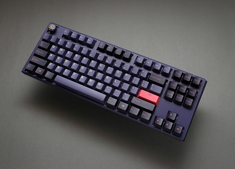 Gaming tipkovnica DUCKY One 3 Cosmic Blue TKL (RGB LED, MX-Speed-Silver, US layout)-9