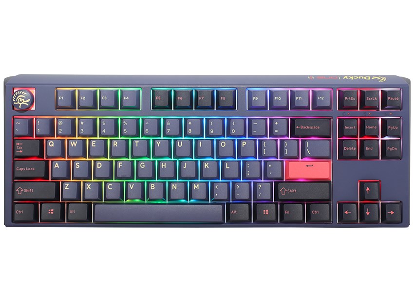 Gaming tipkovnica DUCKY One 3 Cosmic Blue TKL (RGB LED, MX-Ergo-Clear, US)