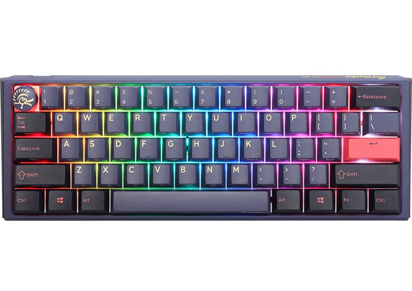 Gaming tipkovnica DUCKY One 3 Cosmic Blue Mini (RGB LED, MX-Ergo-Clear, US raspored)-11