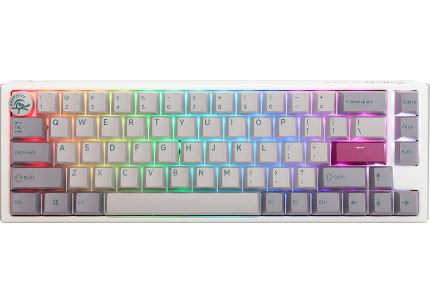 Gaming tipkovnica DUCKY One 3 Mist Grey SF (RGB LED, MX-Brown)-11