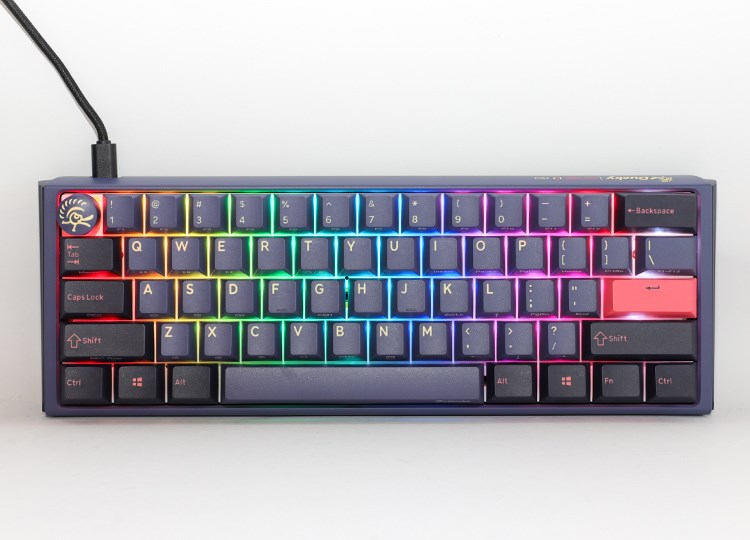 Gaming tipkovnica DUCKY One 3 Cosmic Blue Mini (RGB LED, MX-Brown)-9
